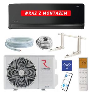 Klimatyzator Rotenso Versu Mirror wraz z montazem