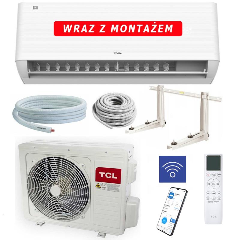 Klimatyzator TCL Ocarina TPro Series TPG31 Heat Pump Inverter wraz z montazem